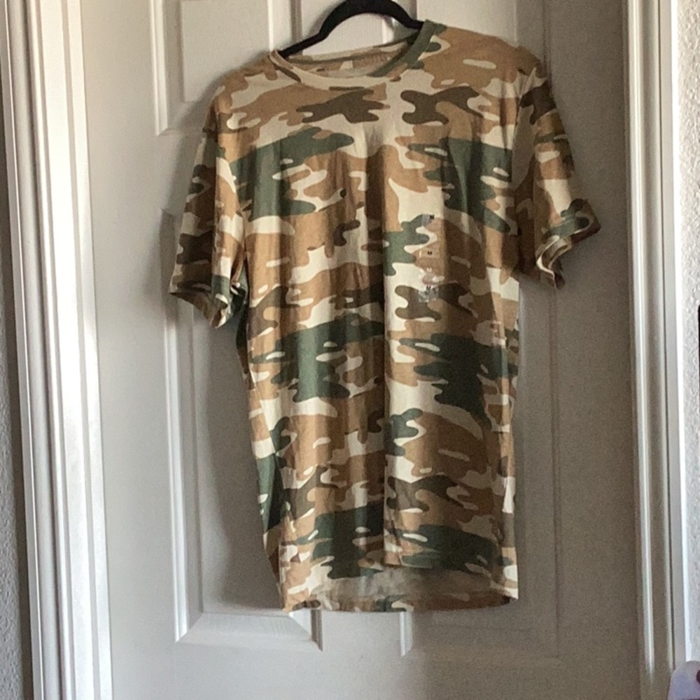 New Men's Camouflage T-Shirt